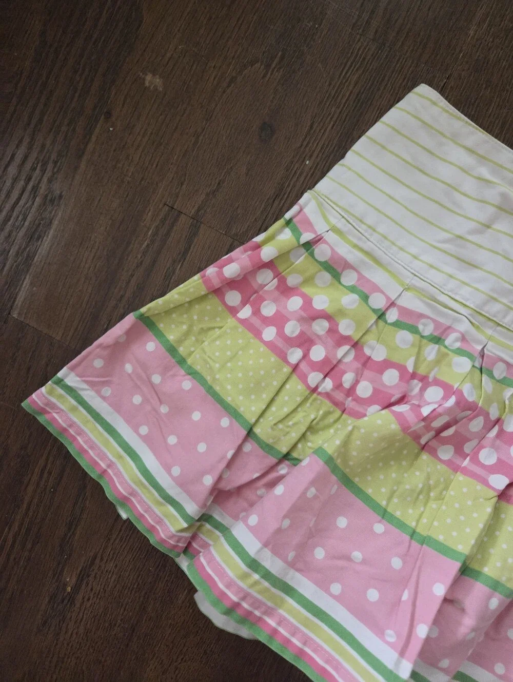 Vtg Gymboree Girls 5 Easter Skater Skirt